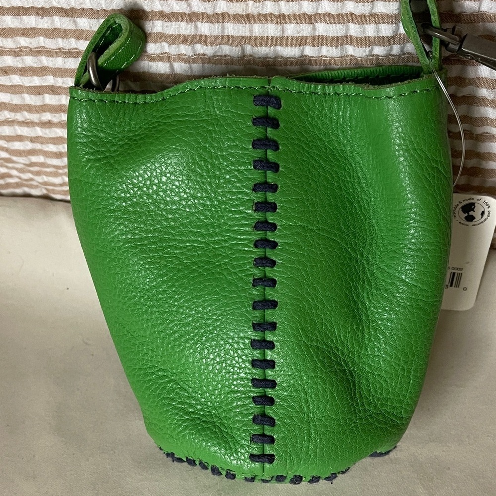 Free People Green Leather Attachment NWT Free People